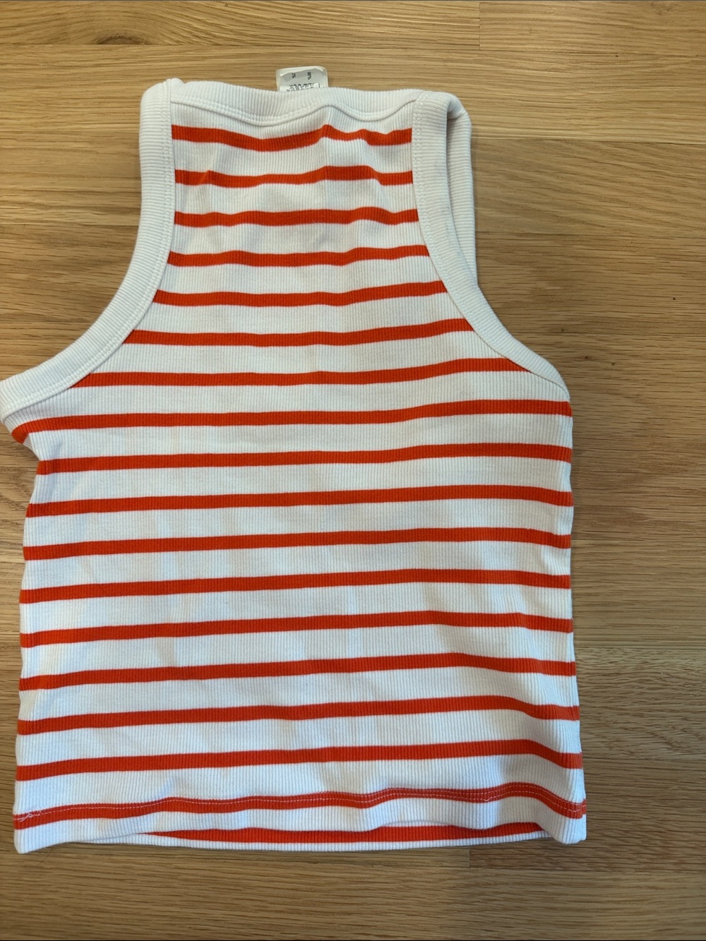 Zara Girls Striped Tank Tops Sz 11/12 - Red & Blue - Picture 7 of 7